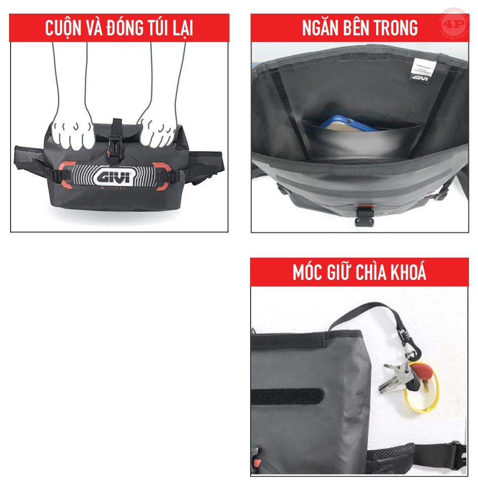 Túi đeo hông chống nước Prime PWB05 - Phượt 4P - Ảnh 10