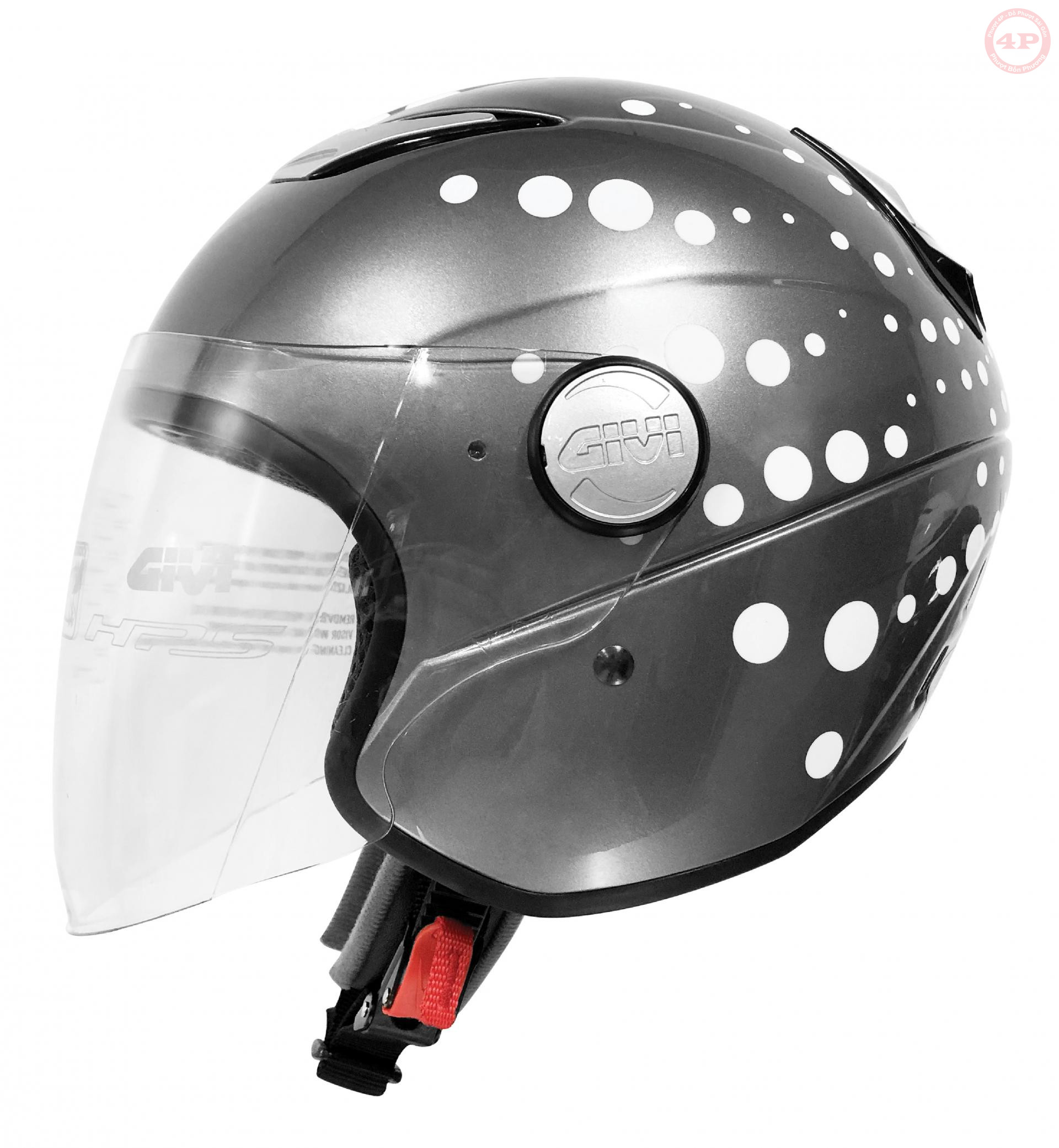 Nón bảo hiểm V10.1 Dot H-Visibility - Phượt 4P
