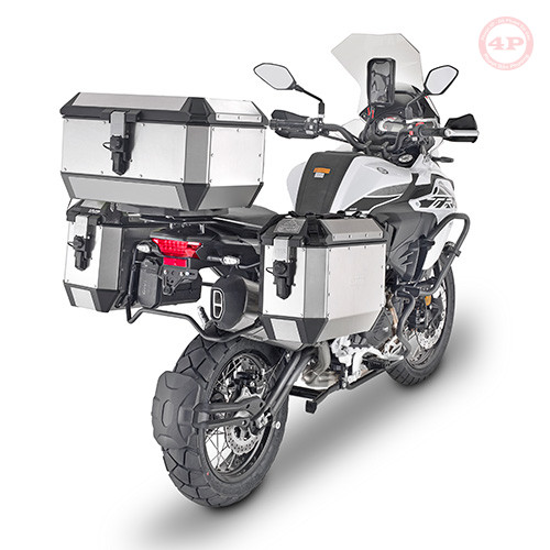 Thùng sau GIVI 56 Lit Bằng Nhôm Trekker Alaska ALA56A - Phượt 4P - Ảnh 4