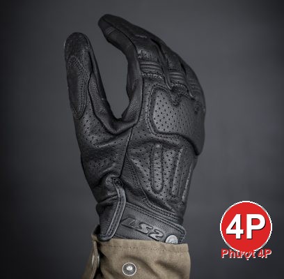 găng tay ls2 rust man da dê