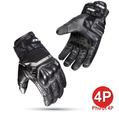 Ls2-Gloves-Octane Black